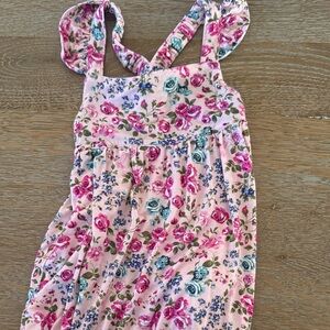 Posh Peanut Pastel Floral Dress